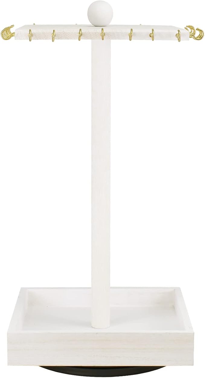 Ikee Design Wood Rotating Jewelry Display - Image 4