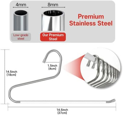 OLG 8mm Stainless Pants Hanger - Image 5