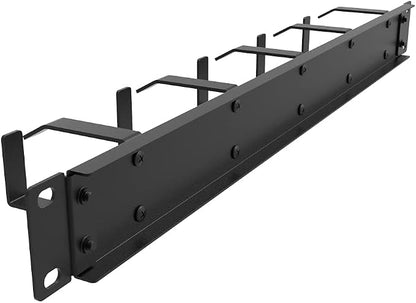 Jingchengmei 19-Inch 1U Metal Horizontal Rackmount Cable Manager - Image 7