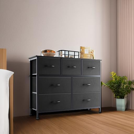 OLIXIS Black Dresser for Bedroom - Image 6