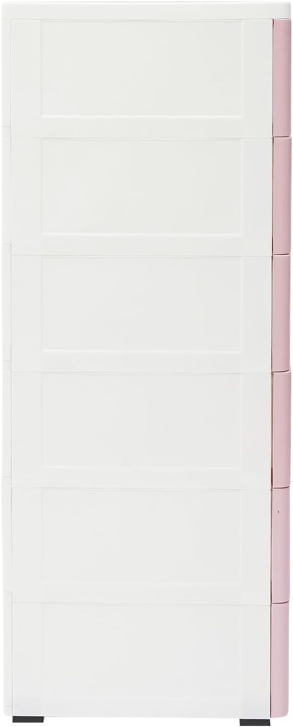 6 Drawers Narrow Slim Plastic Storage Cabinet, Storage Drawer - Image 8
