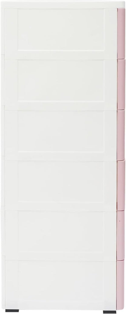 6 Drawers Narrow Slim Plastic Storage Cabinet, Storage Drawer - Image 8