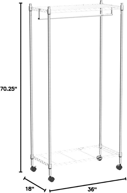 Whitmor Modern Industrial Wardrobe - Image 2