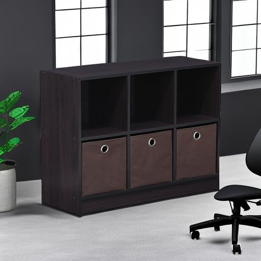 Furinno BASIC Book Shelf, 6-Cube Bookshelf - Image 6