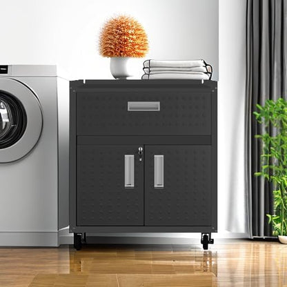 Manhattan Comfort Fortress Storage Units, Charcoal Gray - Image 5