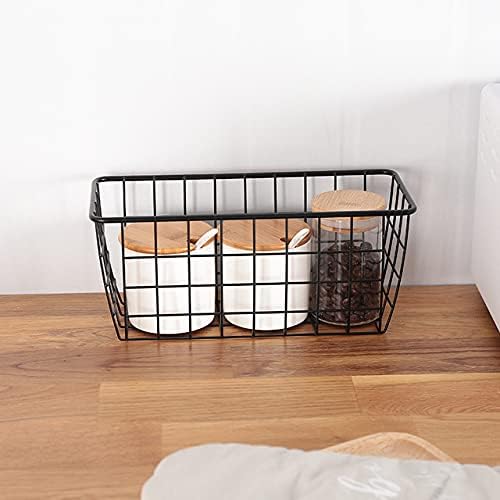 LeleCAT Small Wire Stroage Baskets, Wire Baskets - Image 4