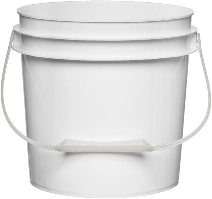 House Naturals 1 Gallon White Bucket - Image 3