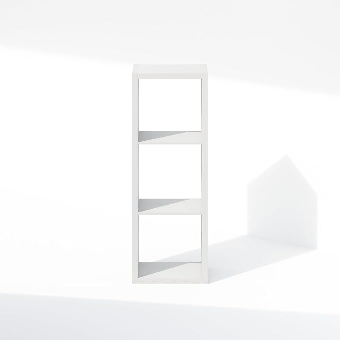 Furinno Cubic Extra Thick 3-Cube Closet Organizers and Storage, Open Shelf - Image 8