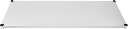 Stainless Steel Under Shelf for Workbench, 57.09x21.65 Inch Adjustable Utility by Unknown