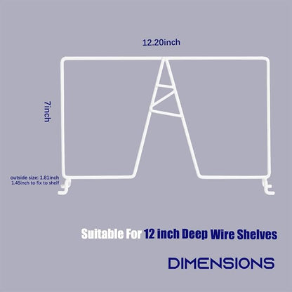 Wire Shelf Dividers - Image 2