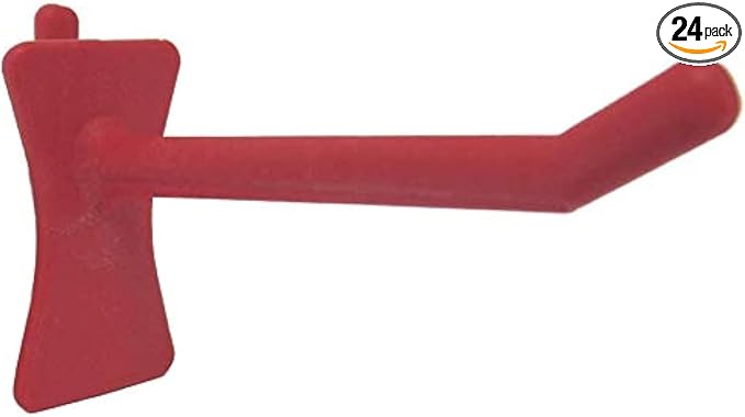 PegPro™ 2" Straight Hooks for 1/4" Pegboards by PegPro%C2%AE