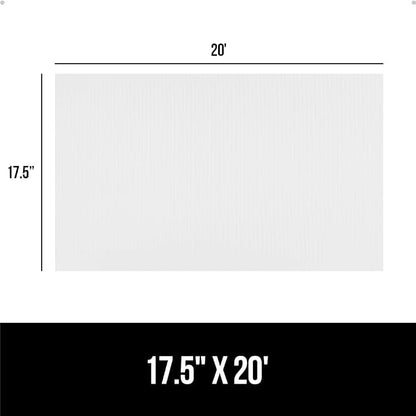 GORILLA GRIP DuraGuard Shelf Liner, 17.5x20 Non-Adhesive Cabinet Liners - Image 8