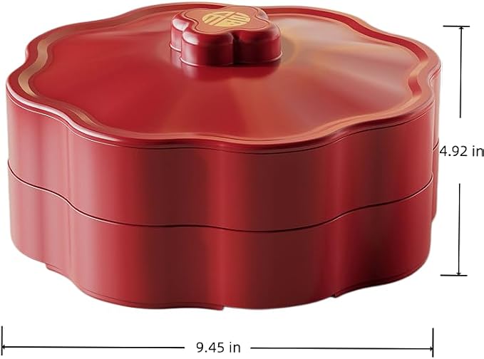 Covered compartment snack tray, suitable - Image 2
