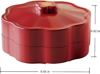 Covered compartment snack tray, suitable - Image 2