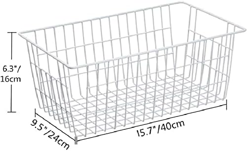 Freezer Wire Storage Organizer Bin Baskets - Image 4