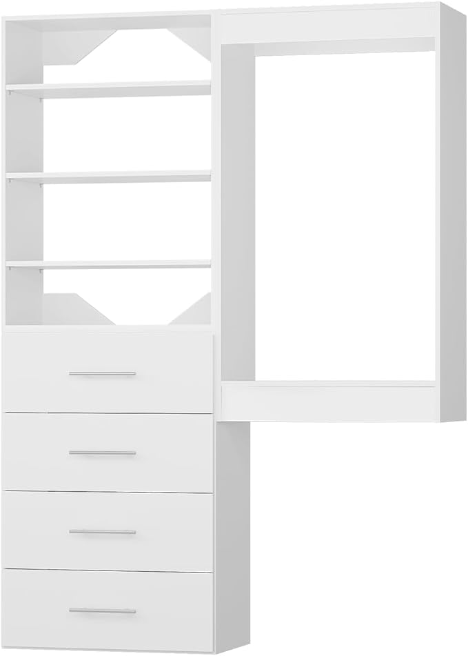 ROOMTEC Modular Closet System, Wooden Tower - Image 9