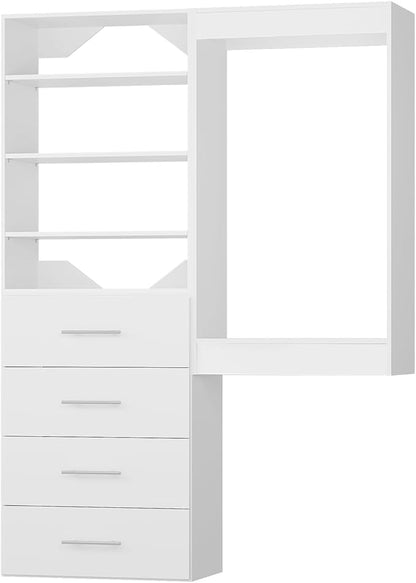 ROOMTEC Modular Closet System, Wooden Tower - Image 9