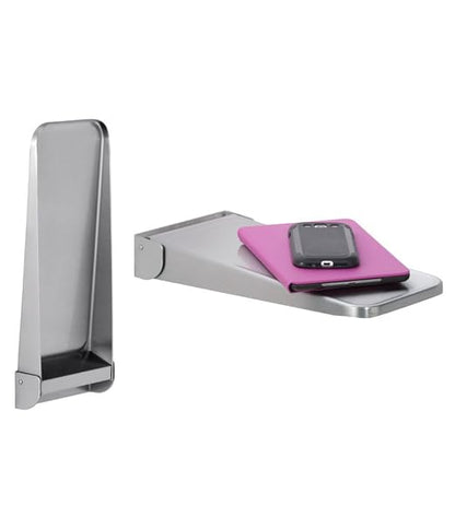 BOBRICK 287 Stainless Steel Folding Utility Shelf, Satin Finish, 14-9/16" Length by BOBRICK