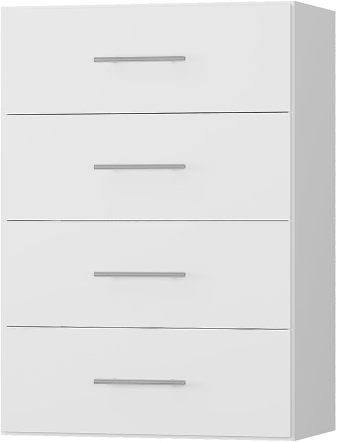 ROOMTEC 19.5" 4 Drawer Short Tower Closet Unit, Modular Closet System by ROOMTEC