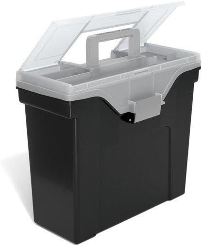 STAPLES Slim Portable File Tote, Letter Size - Image 2