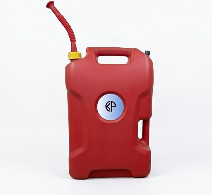 KP Utility 5-Gallon Red Watering & Storage Can – Durable Leak-Proof Flexible by KOOLPRODUCTS