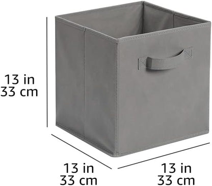 Amazon Basics Collapsible Fabric Storage Cube Bins Organizer - Image 5