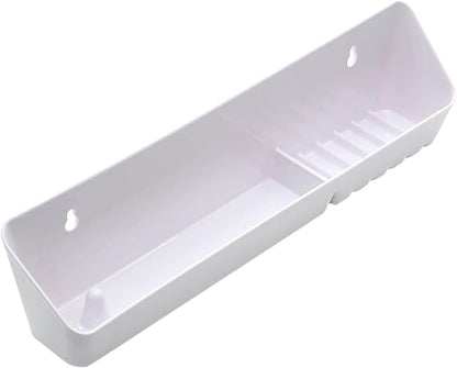 Aiwaiufu 14“ Kitchen Sink Front Trays Tip Out Tray Set Polymer Plastic White – - Image 6