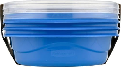Rubbermaid TakeAlongs Sandwich Food Storage Containers, 3.7 Cup, Colors may vary - Image 10