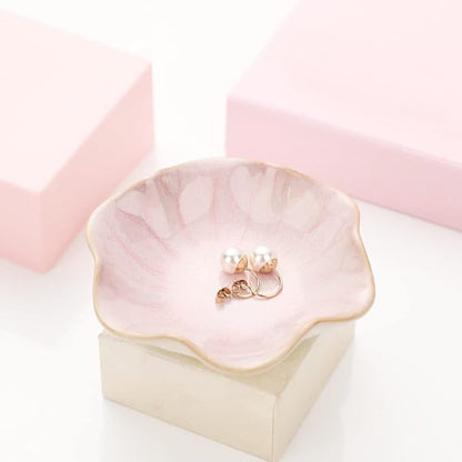 Binoster Ceramic Leaf Jewelry Dish, Modern Jewelry Holder, Small Ring Dish - Image 6