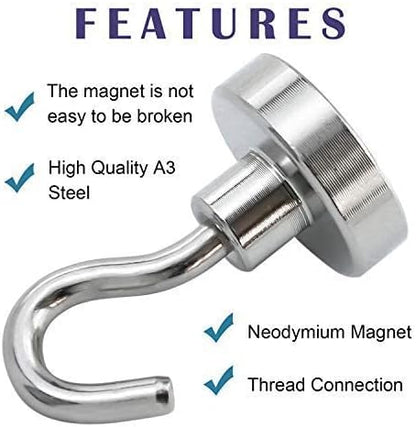 E BAVITE Magnetic Hooks, 30LB Magnet Hook - Image 3
