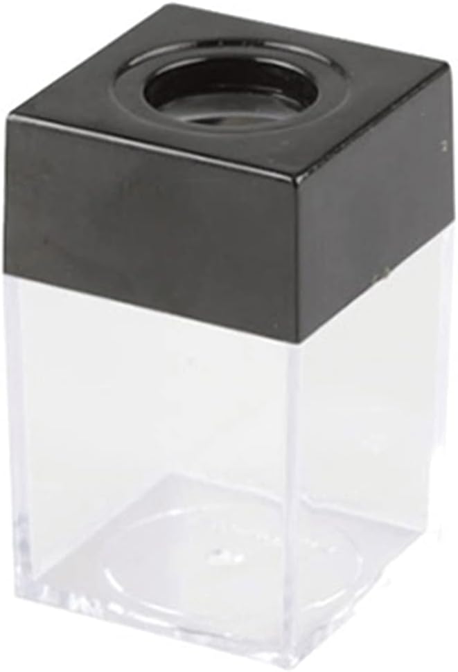 Premium Clear Paper Clip Dispenser Pushpin Storage - Image 5