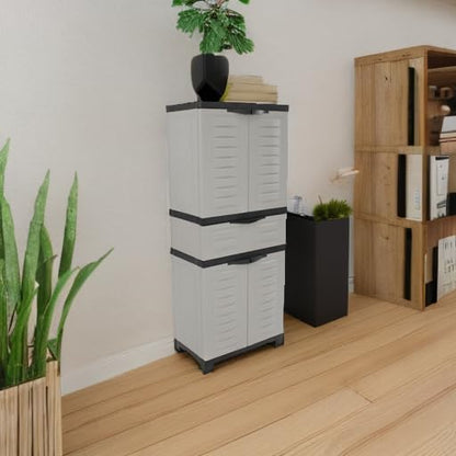 Sunnydaze 57" H Resin Garage Storage Cabinet - Image 2
