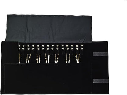 Velet Travel Jewelry Case Roll Bag Organizer - Image 4