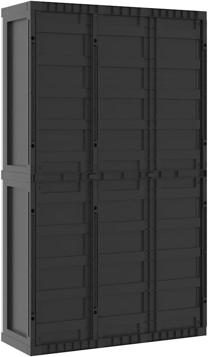 Outdoor Storage Cabinet, Large Polypropylene Tool Organizer - Image 8