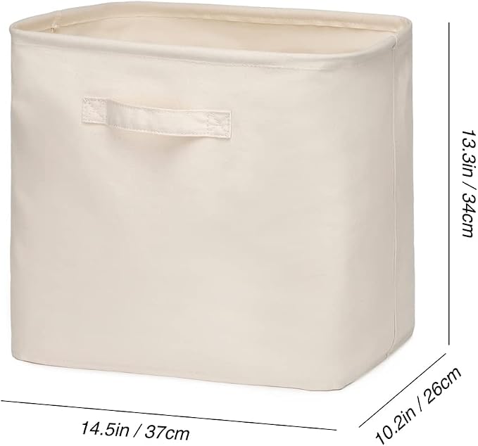 Decorative Basket Rectangular Fabric Storage Bin Organizer Basket - Image 6