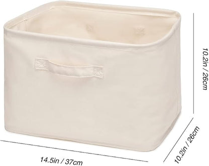 Decorative Basket Rectangular Fabric Storage Bin Organizer Basket - Image 6