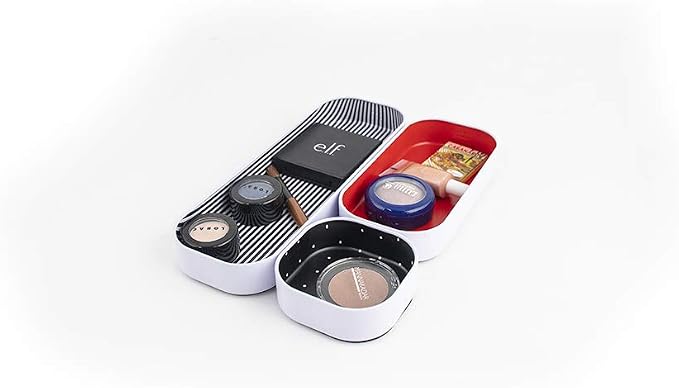 Three by Three Seattle 3 Piece Shallow Metal Organizer Tray Set - Image 2