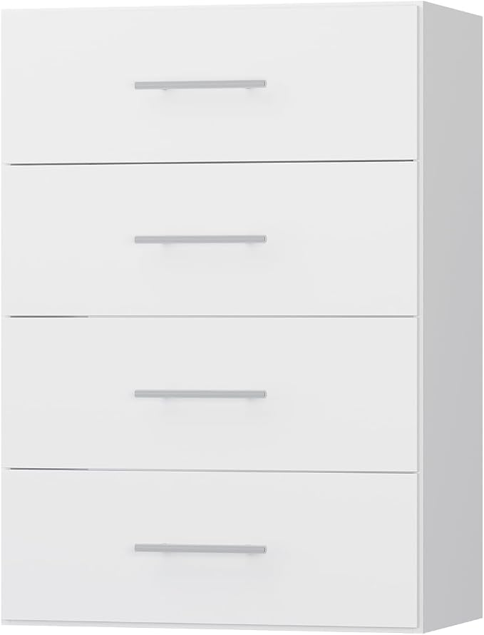 4 Drawer Short Tower Closet Unit, Modular Closet System, Wood Closet System by Unknown