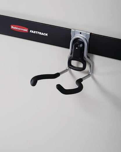 Rubbermaid Garage FastTrack Power Tool Holder Satin Nickel Wall Mounted Storage - Image 8