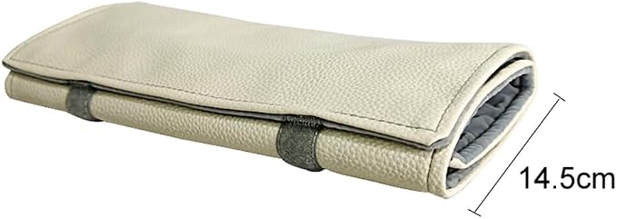 Portable Jewelry Roll Untangled Secure Necklace Travel Storage Bag Displays - Image 7