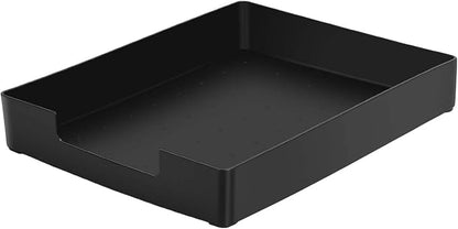 Letter-Size Tray, Desk Drawer Organizer, A4 Plastic Paper Tray, Stackable by RHONZHAO