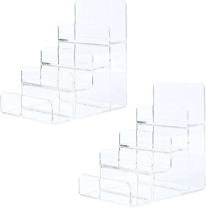 Acrylic Wallet Display Stand Purse Handbag Organizer, Acrylic Display Shelf by Unknown