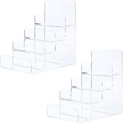 Acrylic Wallet Display Stand Purse Handbag Organizer, Acrylic Display Shelf by Unknown