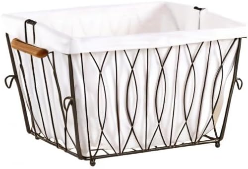 Artesa Verona Collapsible Metal Laundry Cart - Image 4