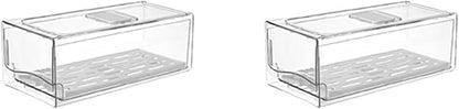 2X Refrigerator Organizer Bins by Unknown