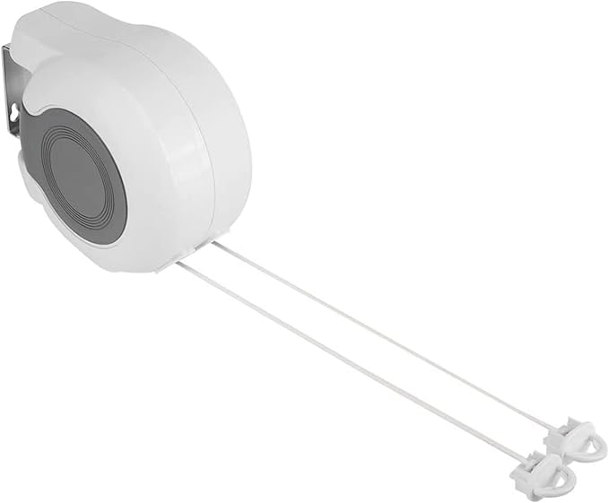 Durable Wall Mounted Retractable Clothes Line Washing Line Indoor Outdoor - Image 9