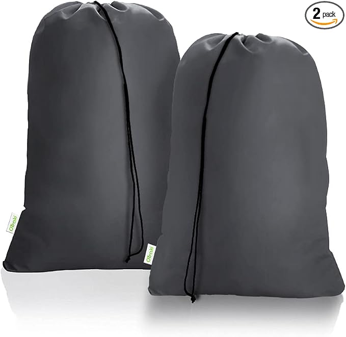 OTraki 2 Pack Laundry Bag Extra Large 28x45 Inch Drawstrings Laundry Hamper by OTraki