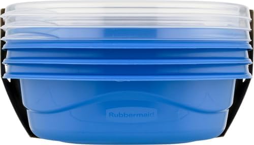 Rubbermaid TakeAlongs Sandwich Food Storage Containers, 3.7 Cup, Colors may vary - Image 9