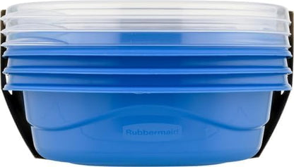 Rubbermaid TakeAlongs Sandwich Food Storage Containers, 3.7 Cup, Colors may vary - Image 9