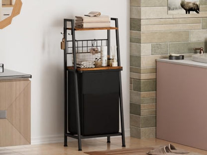 Furnulem Laundry Hamper, Vertical Laundry Basket - Image 4